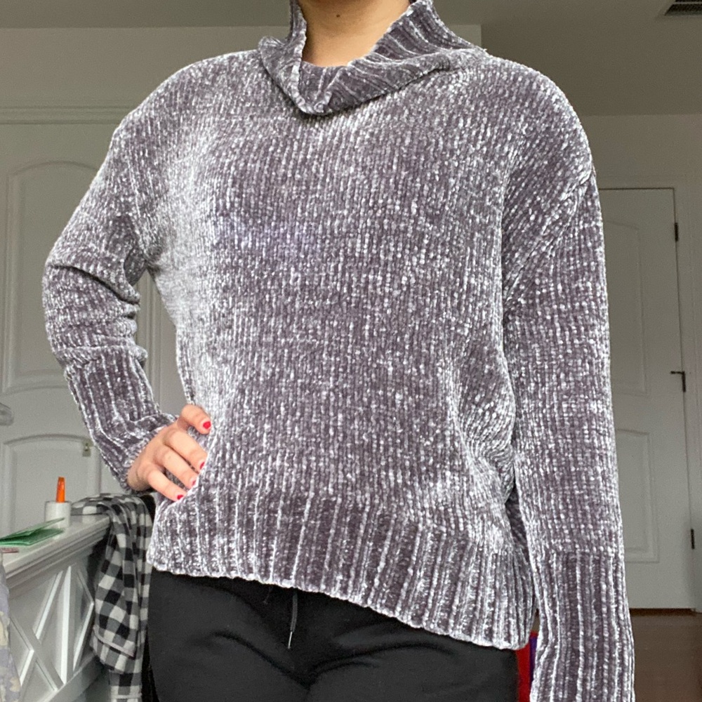 Soft turtleneck sweater
